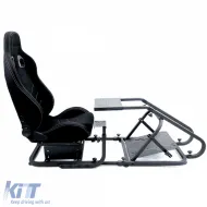 Sim Rig 1 with seat cockpit frame racing simulator for Esports PS5 Xbox PC-image-6278758