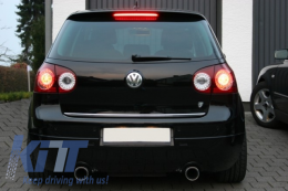 Sistema de escape para VW Golf 5 Golf 6 03-13 GTI Look Cansada Consejos silenciador-image-5987731