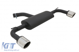 Sistema di scarico per VW Golf 7 VII 13+ Punte di scarico GTI Design-image-6004707