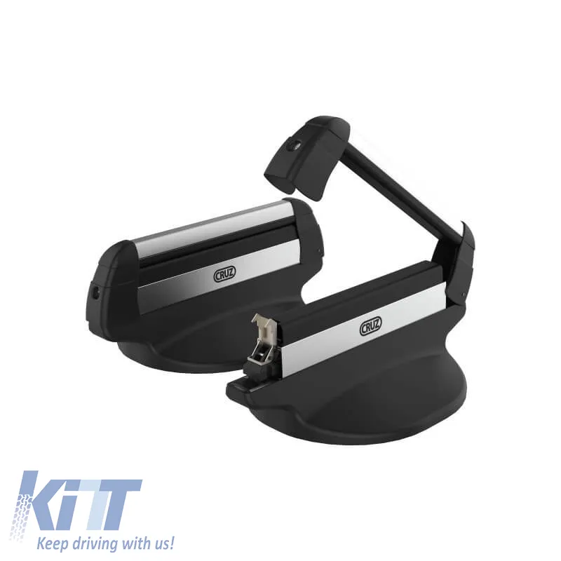 Ski / Snowboard Magnetic Roof Racks CRUZ 940-294 (3 Pairs Ski or 2 Snowboards) 2 Pcs