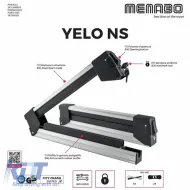 Ski / Snowboard Roof Racks Aluminium Menabo Yelo 4 (4 Pairs Ski or 2 Snowboards) 2 Pcs-image-6307060