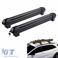 Ski / Snowboard Roof Racks Cruz Ski Rack Dark 6 940-223 (6 Pairs Ski or 4 Snowboards) 2 Pcs - CGRRRRRSAR6035667