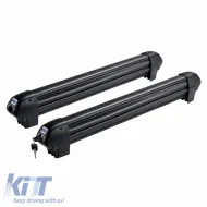 Ski / Snowboard Roof Racks Cruz Ski Rack Dark 6 940-223 (6 Pairs Ski or 4 Snowboards) 2 Pcs-image-6299566