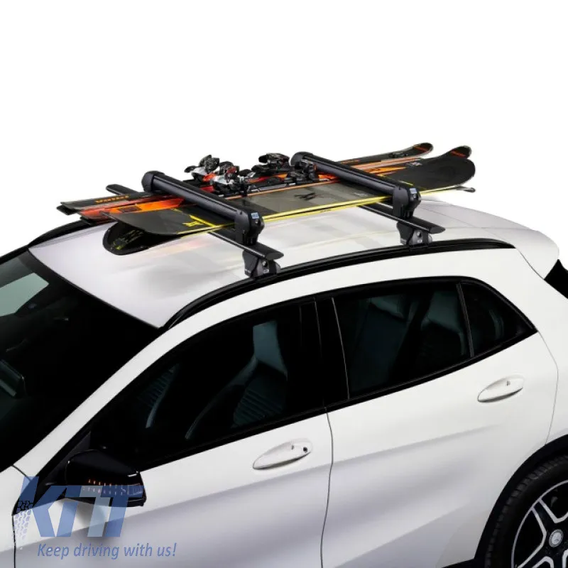 Ski / Snowboard Roof Racks Cruz Ski Rack Dark 6 940-223 (6 Pairs Ski or 4 Snowboards) 2 Pcs