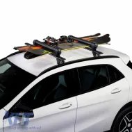 Ski / Snowboard Roof Racks Cruz Ski Rack Dark 6 940-223 (6 Pairs Ski or 4 Snowboards) 2 Pcs-image-6299568