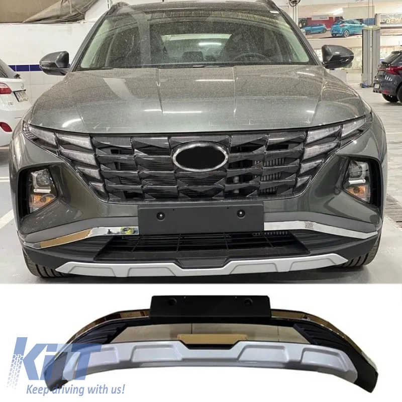 Skid Plates Bumper Body kit suitable for Front and Rear Bumper suitable for Hyundai Tucson 2021+ 2 Pieces