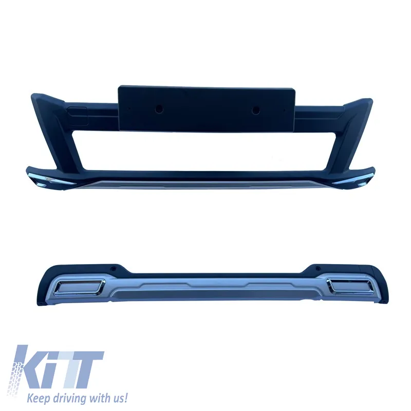 Skid Plates Bumper Body kit suitable for Front and Rear Bumper suitable for Citroen Berlingo 2012-2018 2 Pieces