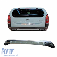 Skid Plates Bumper Body kit suitable for Front and Rear Bumper suitable for Citroen Berlingo 2018+ 2 Pieces