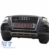 Skid Plates Bumper Body kit suitable for Front and Rear Bumper suitable for Audi Q5 8R 2008-2012 2 Pieces