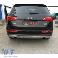 Skid Plates Bumper Body kit suitable for Front and Rear Bumper suitable for Audi Q5 8R 2008-2012 2 Pieces
