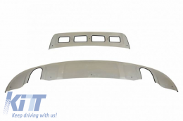 Skid Plates Bumper Body kit suitable for Front and Rear Bumper suitable for Audi Q5 8R 2008-2012 2 Pieces