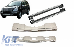 Skid Plates Off Road with Running Boards Side Steps suitable for Mercedes GL-Class X164 (2006-2009)