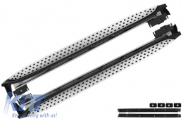 Skid Plates Off Road with Running Boards Side Steps suitable for Mercedes GL-Class X164 (2006-2009)-image-6061140