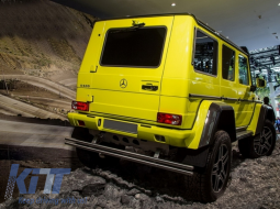 Skid Plates Under Run Protection Guard suitable for Mercedes G-Class W463 (1989-2018) 4X4 Design-image-6029875