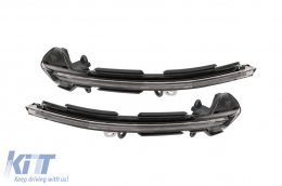 Smoked LED dynamic turn signals suitable for mirrors on Seat Leon 2012-2020, Arona, Ibiza after 2017-image-6238294