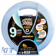 Snow Chains Pure Snow Line No100 9mm 2 Pcs