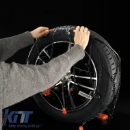 Snow Chains Weissenfels Clack & Go Pro-tech M44 No8 9mm 2 Pcs-image-6298238