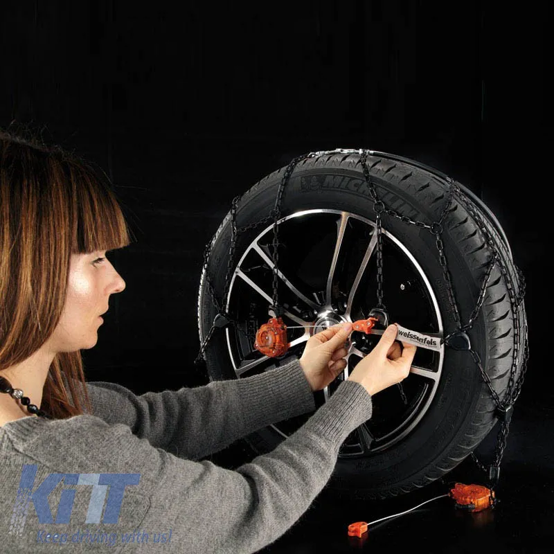 Snow Chains Weissenfels Clack & Go Pro-tech M44 No7 9mm 2 Pcs