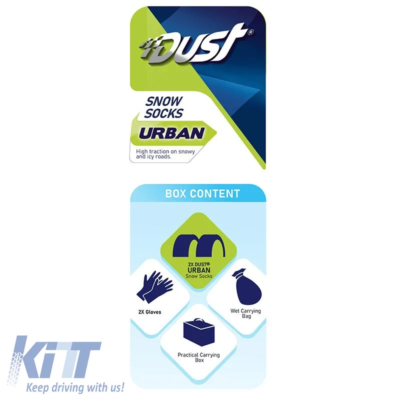 Snow Sock Dust "Large" 2 Pcs