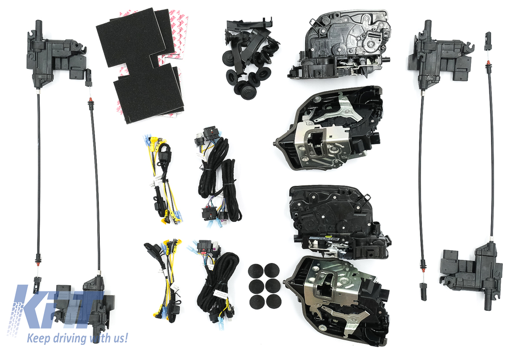 Lágyan záródó rendszer elektromos szívóajtó BMW 5-ös sorozat G30 G31 G38 G40 (2017-2019) X1 F48 F49 (2016-2019) X5 F15 (2014-2019) X6 F16 (2015-2019) X2 F38 (2015-2019) X2 F38 X3 G01 (2019-től felfelé) X4 G02 (201