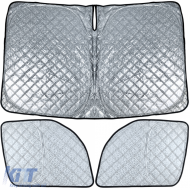 Sonnenschutz-Blackout-Set 3-teilig, geeignet für Ford Transit Custom 2018-2023-image-6207023