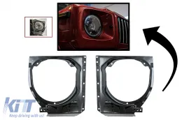 image-30-Soportes montaje faros para MERCEDES W463 G 90-06 Actualizar a 07-18