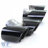 Sorties d'échappement à double tuyau noires adaptées pour Porsche 911 991.2 15-19 3.0 370CH-image-6203958