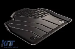 SPARTline méretpontos gumiszőnyeg Audi A1, Seat Ibiza, Arona, Volkswagen Polo 2017-től, Skoda Fabia 2021-től, 4 részes szett, fekete-image-6232924