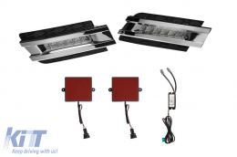 Specific facelift daytime running lights suitable for Mercedes GL X164 2006-2009 - ABMEDX6009010