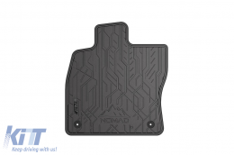 Specific front rubber mats from Frogum NOMAD series suitable for Audi A3 8V sedan, Sportback 2013-2020, Seat Leon, Volkswagen Golf VII 2012-2020, Golf VIII after 2019 not suitable for wagon, 2-piece s-image-6256435