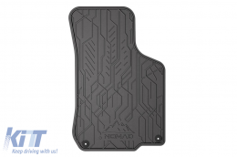 Specific front rubber mats suitable for Frogum NOMAD series for Seat Leon, Toledo 1998-2005, Skoda Octavia 1996-2010, Volkswagen Golf IV 1997-2004, Jetta 1998-2005, New Beetle 1997-2010, 2-piece set, -image-6256325