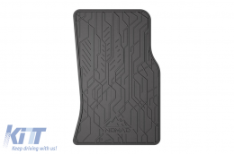 Specific front rubber mats suitable for Frogum NOMAD series for Mini Cooper R56 2006-2014, 2-piece set, black color-image-6256722