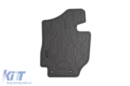 Specific front rubber mats suitable for Suzuki Jimny after 2018, 2-piece set, black color-image-6256657