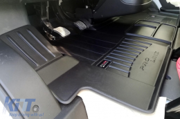 Specific rubber mat suitable for Citroen Jumper, Fiat Ducato, Peugeot Boxer 2006-2014, after 2014, 1-piece set, black color, with 24-month warranty-image-6221636