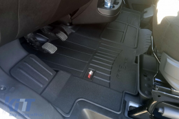 Specific rubber mat suitable for Citroen Jumper, Fiat Ducato, Peugeot Boxer 2006-2014, after 2014, 1-piece set, black color, with 24-month warranty-image-6221641