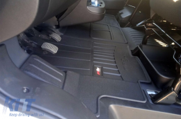 Specific rubber mat suitable for Citroen Jumper, Fiat Ducato, Peugeot Boxer 2006-2014, after 2014, 1-piece set, black color, with 24-month warranty-image-6221642