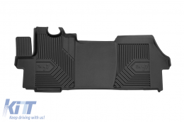 Specific rubber mat suitable for Citroen Jumper, Fiat Ducato, Peugeot Boxer after 2006, 1-piece set, black color - ABFMC6018451