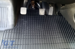 Specific rubber mat suitable for Citroen Jumper, Peugeot Boxer, Fiat Ducato after 2006, 1-piece set, black color-image-6227777
