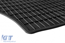 Specific rubber mat suitable for Citroen Jumper, Peugeot Boxer 1994-2006, Fiat Ducato II 2004-2006, 1-piece set, black color-image-6227849