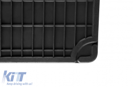 Specific rubber mat suitable for Citroen Jumper, Peugeot Boxer 1994-2006, Fiat Ducato II 2004-2006, 1-piece set, black color-image-6227850