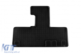 Specific rubber mat suitable for Citroen Spacetourer, Opel Zafira Life, Peugeot Traveller, Toyota Proace Verso after 2016, for second row seats, 1-piece set, black color - ABFMC6016221