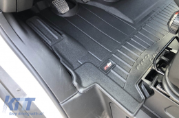 Specific rubber mat suitable for Iveco Daily VI after 2014, 1-piece set, black color, with 24-month warranty-image-6222039