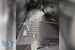Specific rubber mat suitable for Iveco Daily VI after 2014, 1-piece set, black color, with 24-month warranty-image-6222044