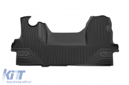 Specific rubber mat suitable for Iveco Daily 1996-2006, 1-piece set, black color, black - ABFMI6018471