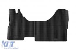 Specific rubber mat suitable for Iveco Daily 2000-2011, 1-piece set, black color - ABFMI6018543