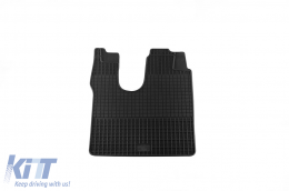 Specific rubber mat suitable for MAN TGS 2001-2020, left driver's side, 1-piece set, black color - ABFMI6023802