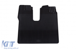 Specific rubber mat suitable for MAN TGX 2007-2020, left driver's side, 1-piece set, black color - ABFMI6023800