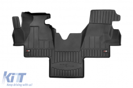 Specific rubber mat suitable for Mercedes Sprinter W901-W905, Volkswagen LT 1996-2006, 1-piece set, black color, with 24-month warranty - ABFMM6017664