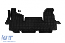 Specific rubber mat suitable for Renault Master 2003-2010, 1-piece set, black color - ABFMR6016406