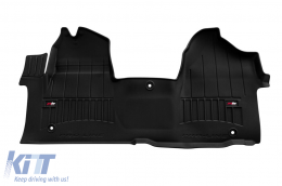 Specific rubber mat suitable for Renault Master after 2024, 1-piece set, black color, with 24-month warranty - ABFMR6018037